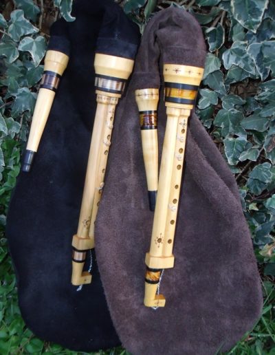 two bagpipes from the Landes de Gascogne